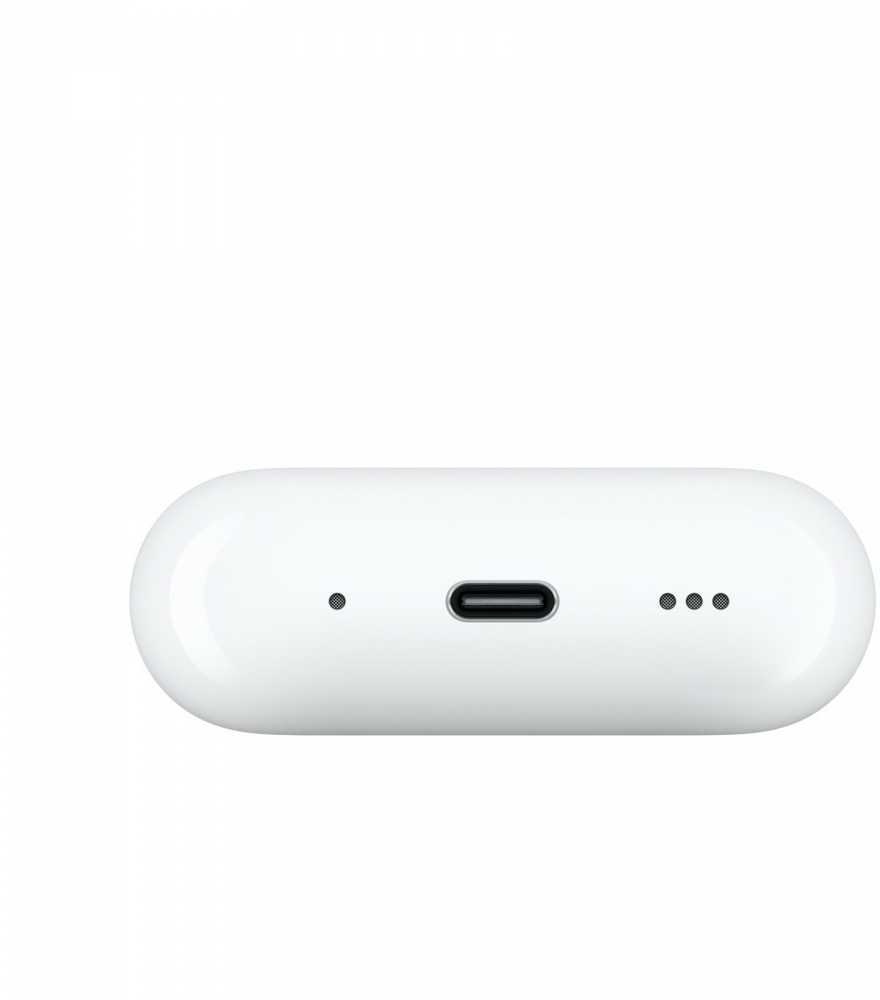Ausinės Apple AirPods Pro (2 kartos) su "MagSafe" dėklu (USB-C), baltos spalvos