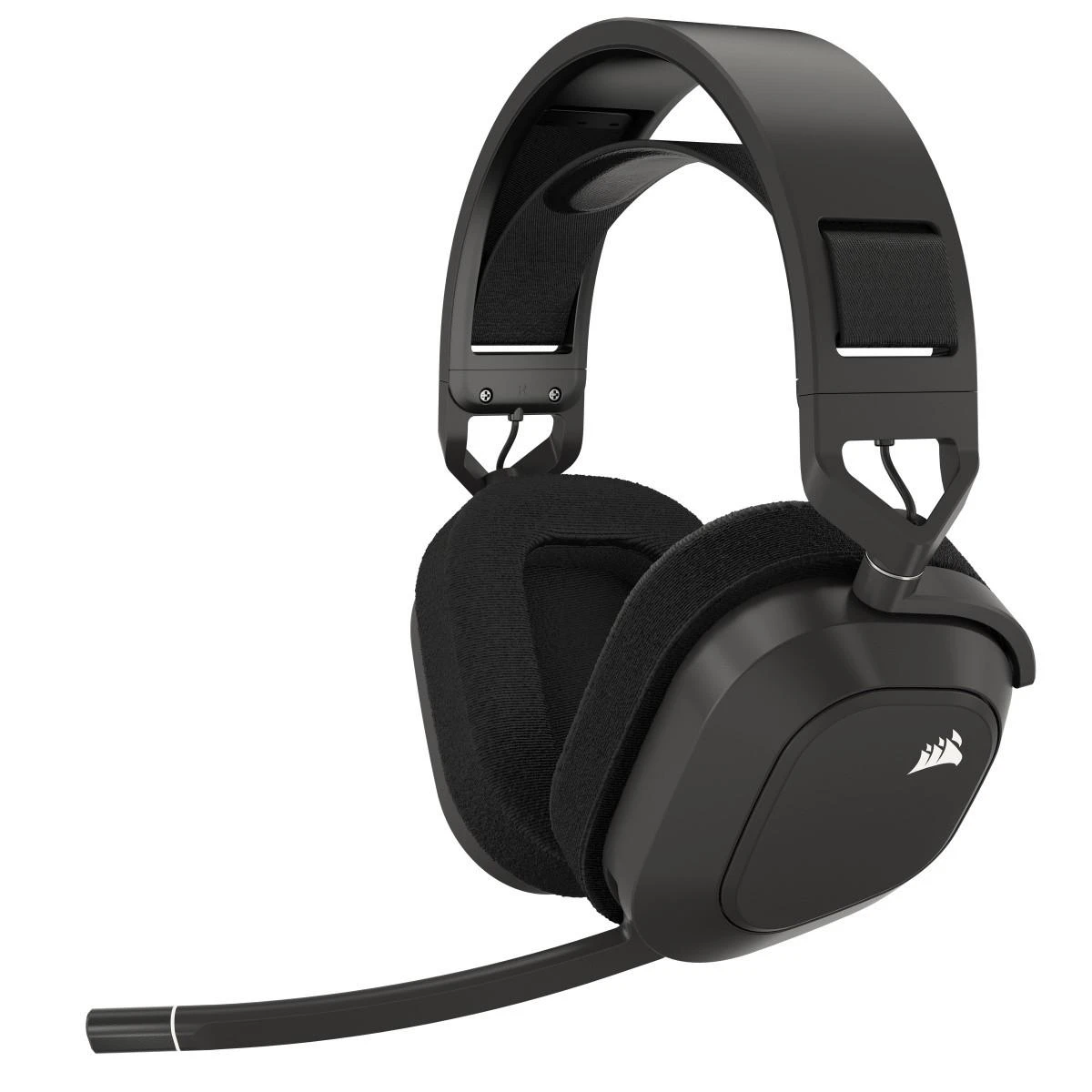 Corsair HS80 MAX belaidės žaidimų ausinės, Pilkos spalvos