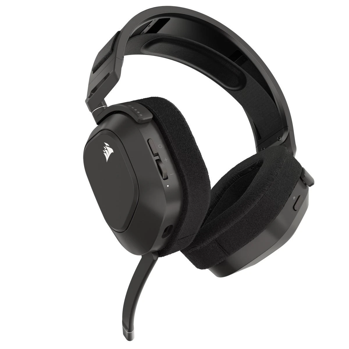 Corsair HS80 MAX pilkos ausinės su mikrofonu