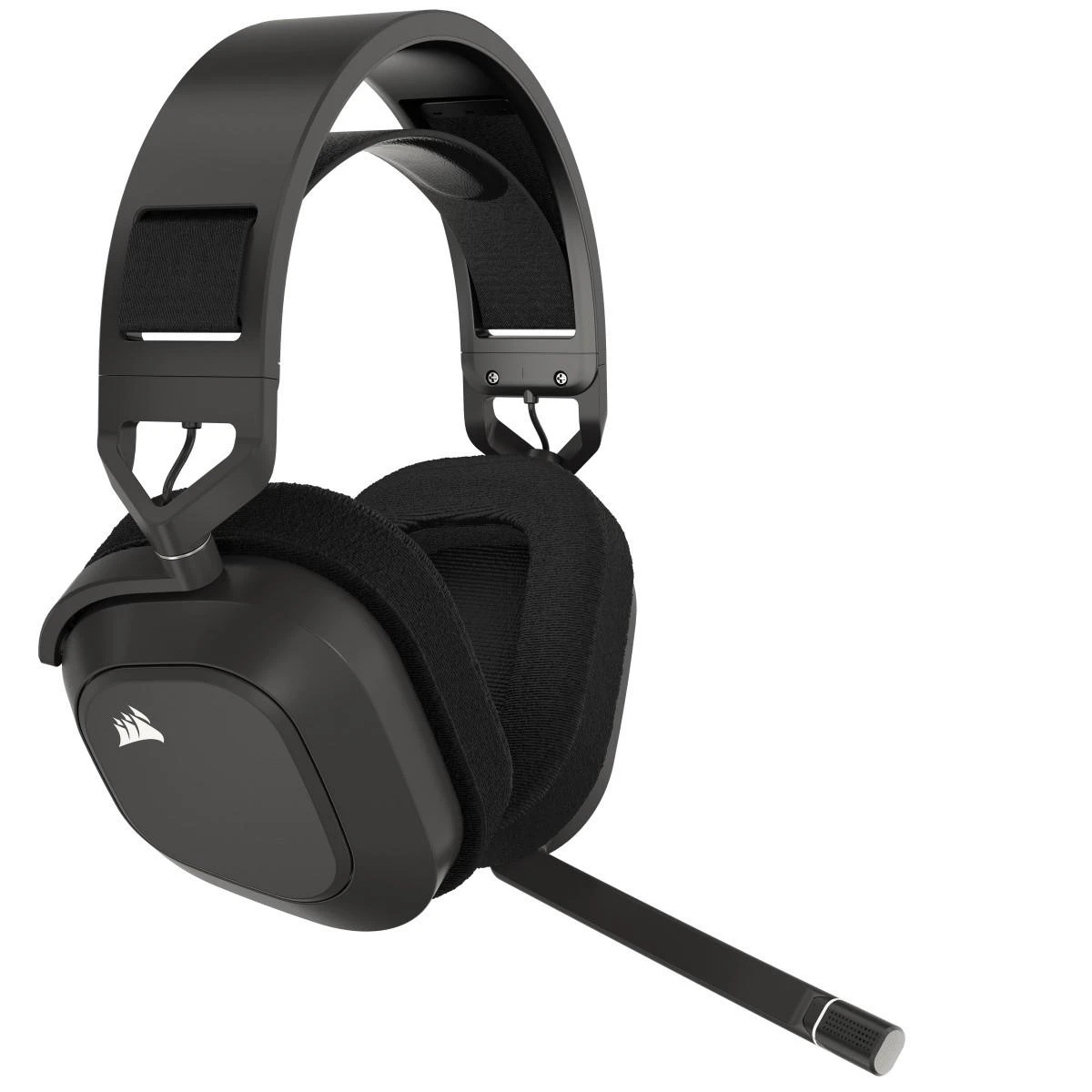 Corsair HS80 MAX belaidės žaidimų ausinės, Pilkos spalvos