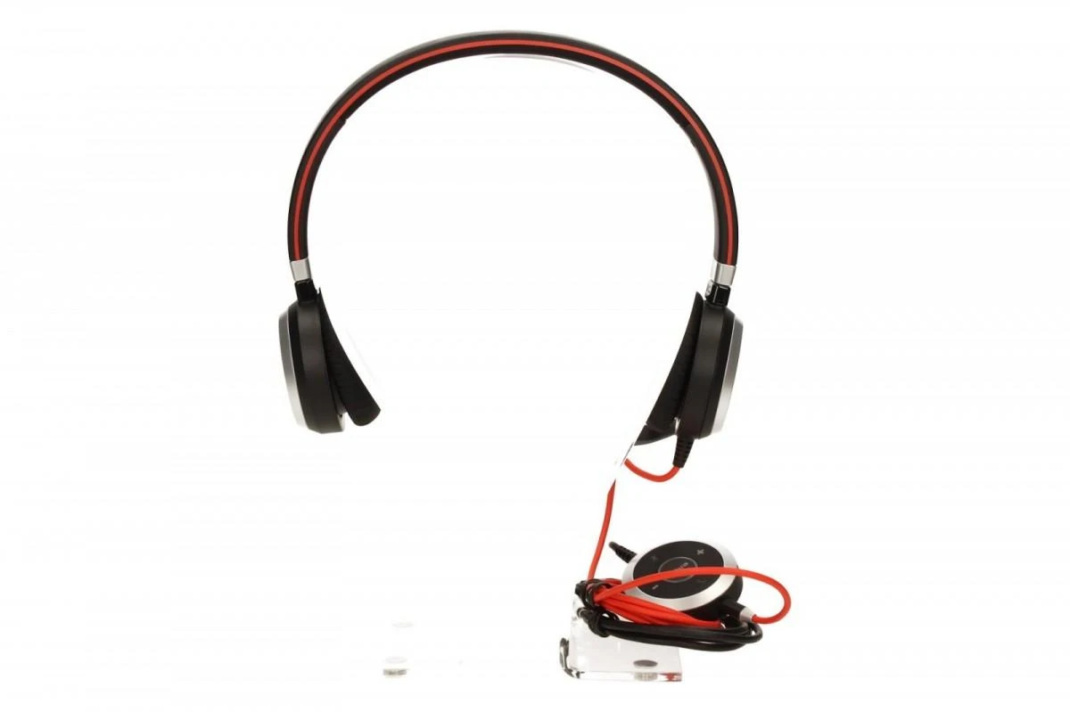 Ausinės Grandstream JABRA EVOLVE 40 MS Stereo USB su lankeliu ant galvos triukšmo slopinimas USB jungtis su užtildymo mygtuku ir garsumo valdymu ant laido