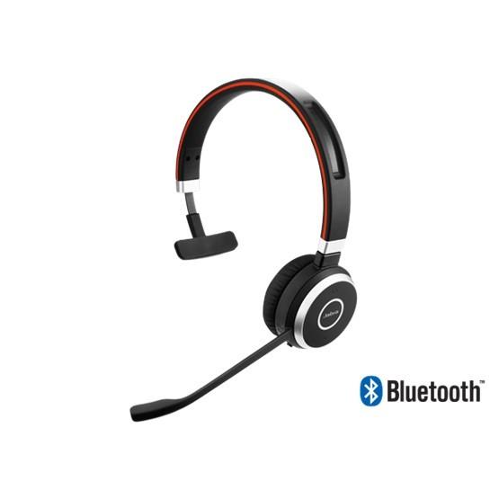 Ausinės Jabra Evolve 65 SE - UC Mono su įkrovimo stovais