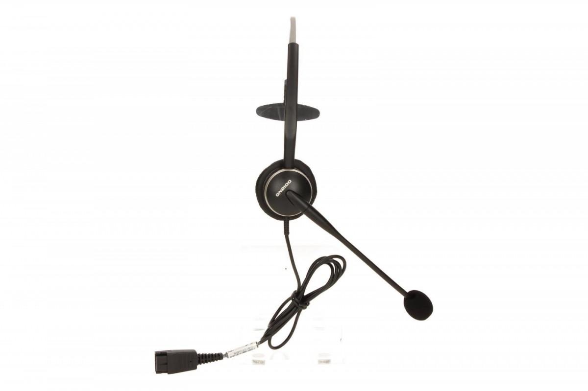 Ausinės Jabra GN2100 Cuffie 3-in-1, monochrominės, Juodos