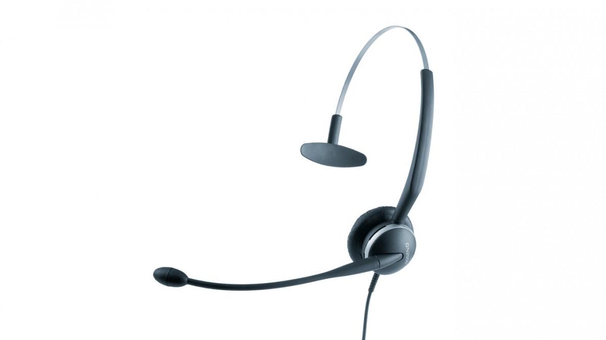 Ausinės Jabra GN2100 Cuffie 3-in-1, monochrominės, Juodos