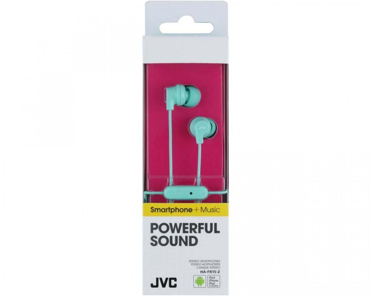 Ausinės JVC HA-FR15 azure