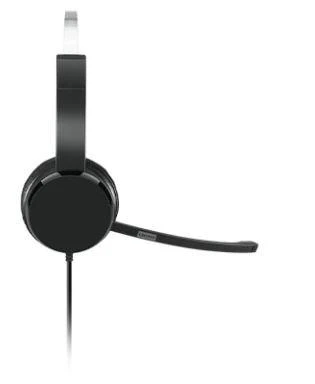 Lenovo 100 Mono USB ausinės šoniniu kampu