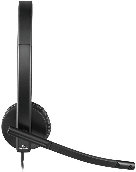 Logitech H570e vienpusės ausinės su mikrofonu