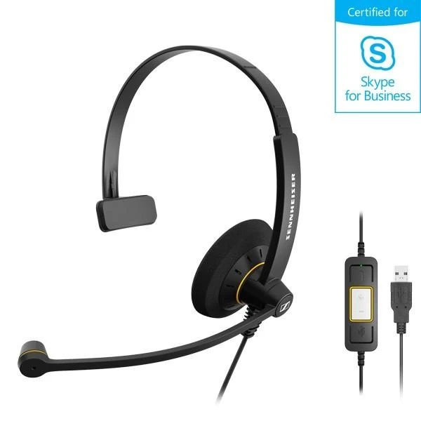 Epos SENNHEISER SC 30 USB LAIDINIS MONAURALUS Ausinės SU IN-LINE CALL CONTROL MS