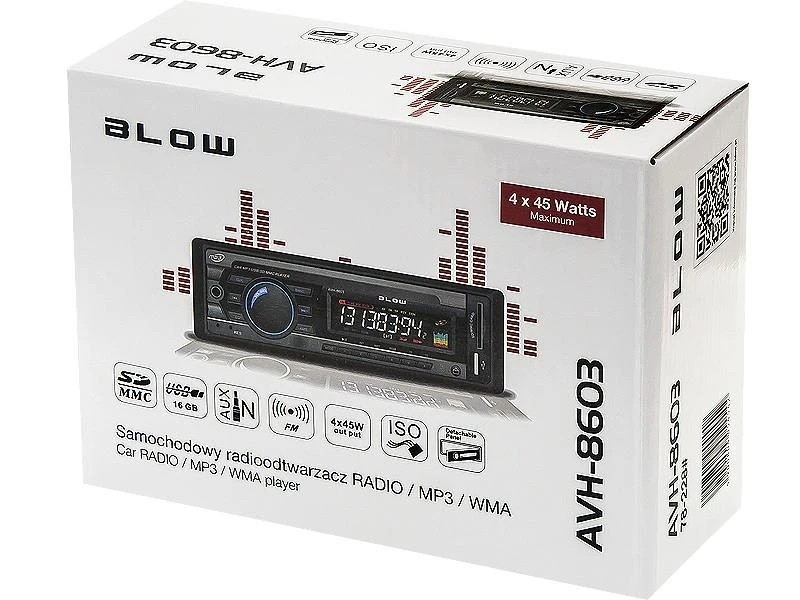 Automagnetola Blow 78-228 originalios pakuotės dėžė