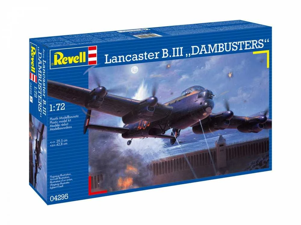 Revell - Avro Lancaster DAMBUSTERS, 1/72, 04295