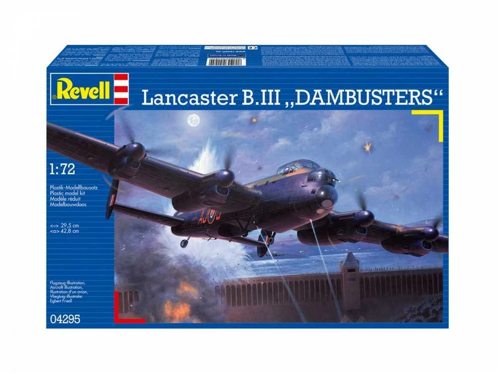 Revell - Avro Lancaster DAMBUSTERS, 1/72, 04295