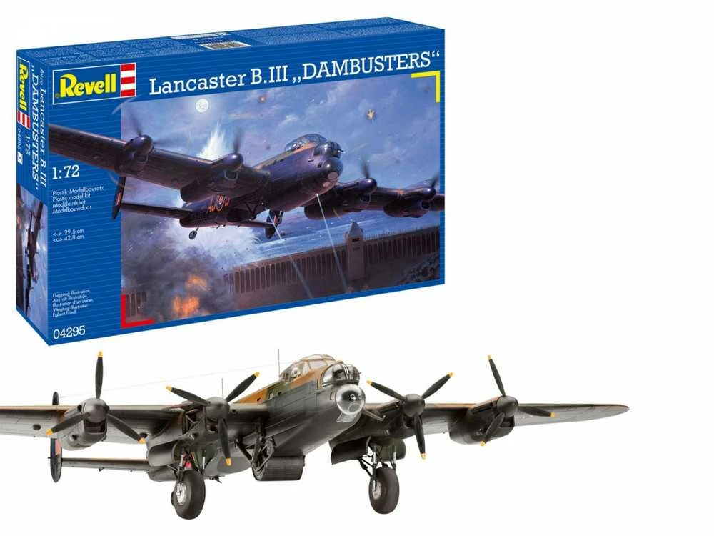 Revell - Avro Lancaster DAMBUSTERS, 1/72, 04295