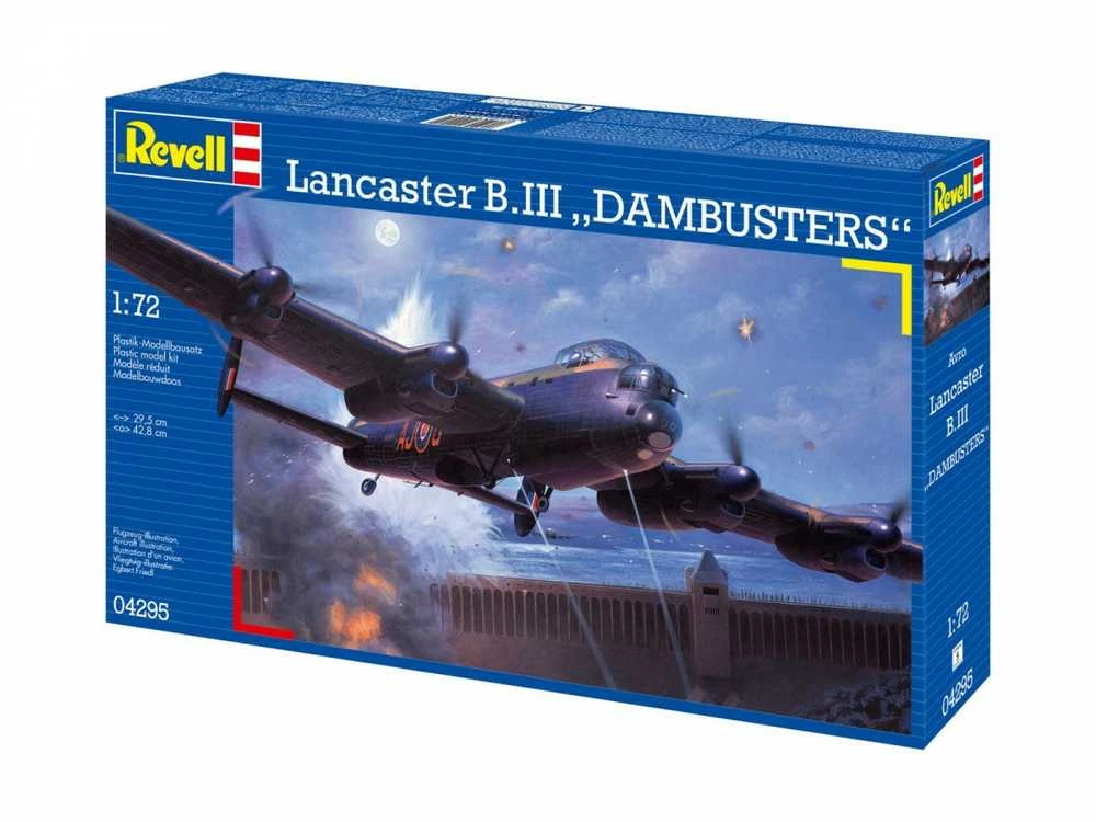 Revell - Avro Lancaster DAMBUSTERS, 1/72, 04295