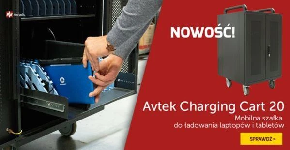 Avtek įkrovimo spintelė su įrenginių dėtuve