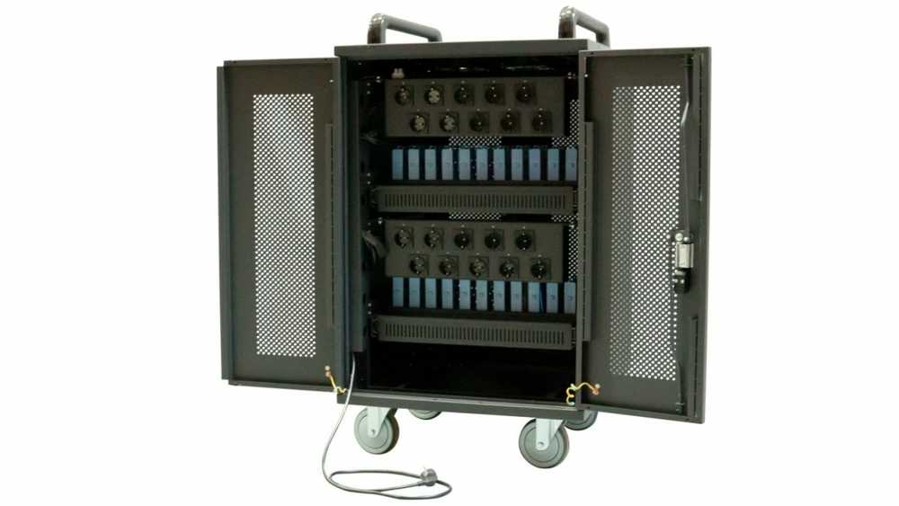 „Avtek Charging Cart 30“ nešiojamojo kompiuterio įkrovimo spintelė