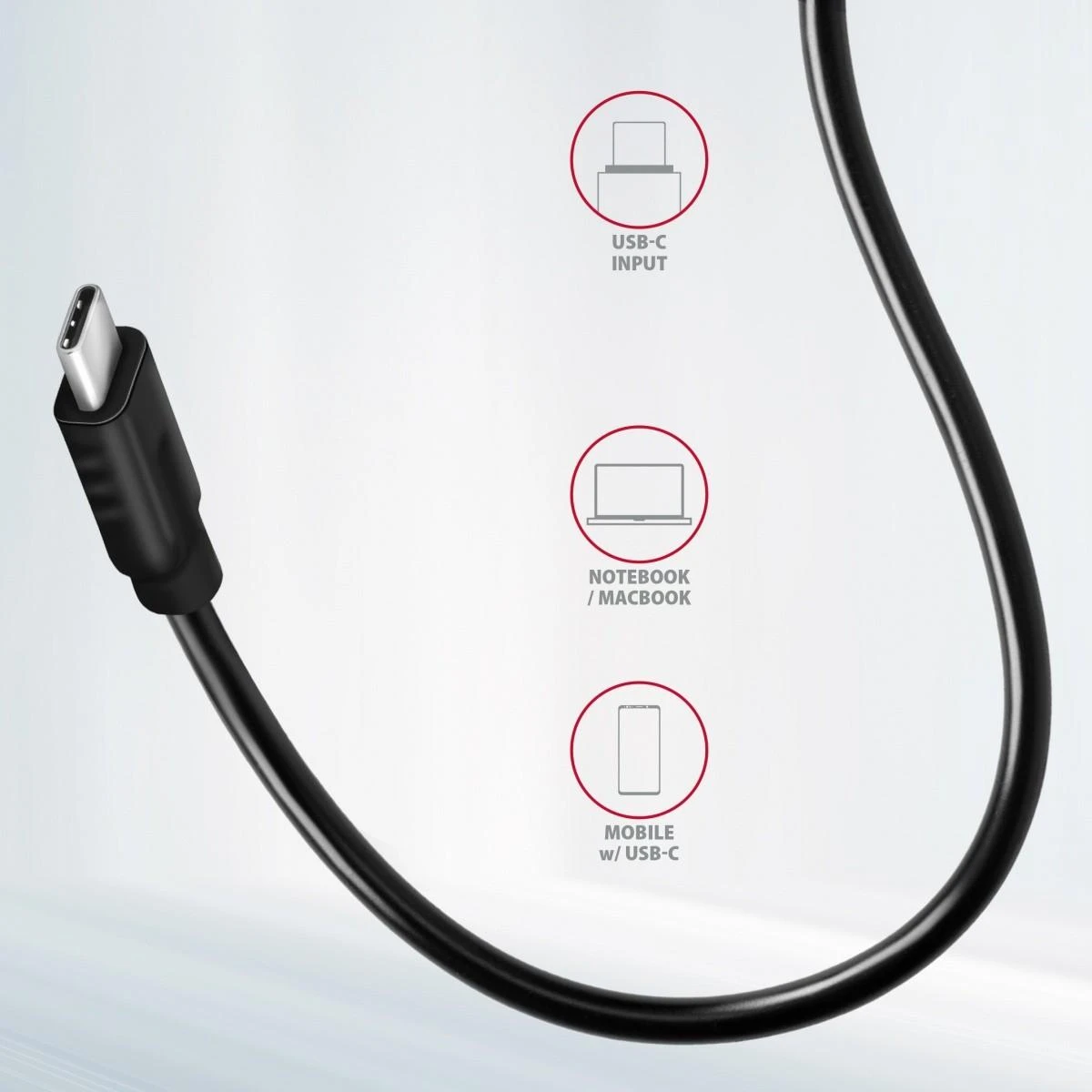AXAGON SuperSpeed USB-C 10 Gbps SPEEDSTER 4 Hub | HMC-4G2