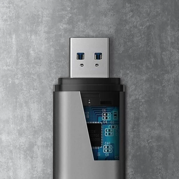 AXAGON CRE-SAC išorinis USB 3.2 Gen1 Type-C+Type-A 2 lizdų SD / Micro SD