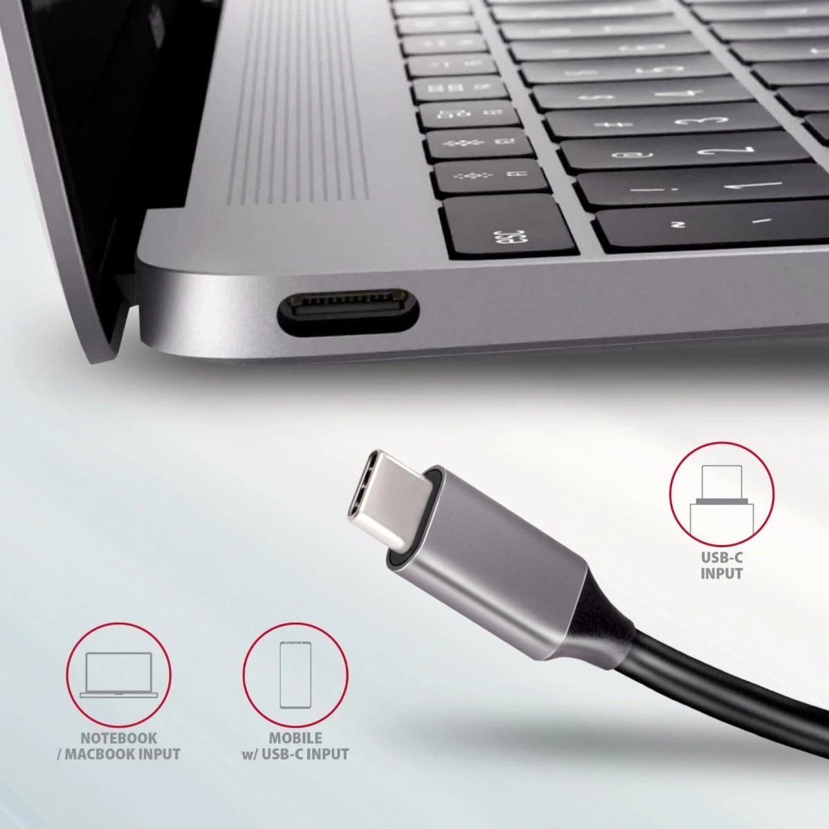 Axagon Multiport USB 3.2 Gen 1 šakotuvas. HDMI, kortelių skaitytuvas ir maitinimo tiekimas. 20 cm USB-C laidas.