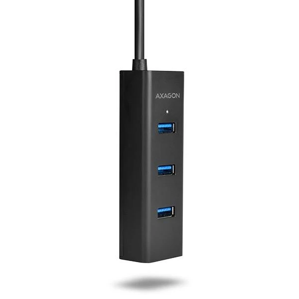 AXAGON HUE-S2C 4x USB3.0 įkrovimo šakotuvas, MicroUSB įkrovimo jungtis, C tipo