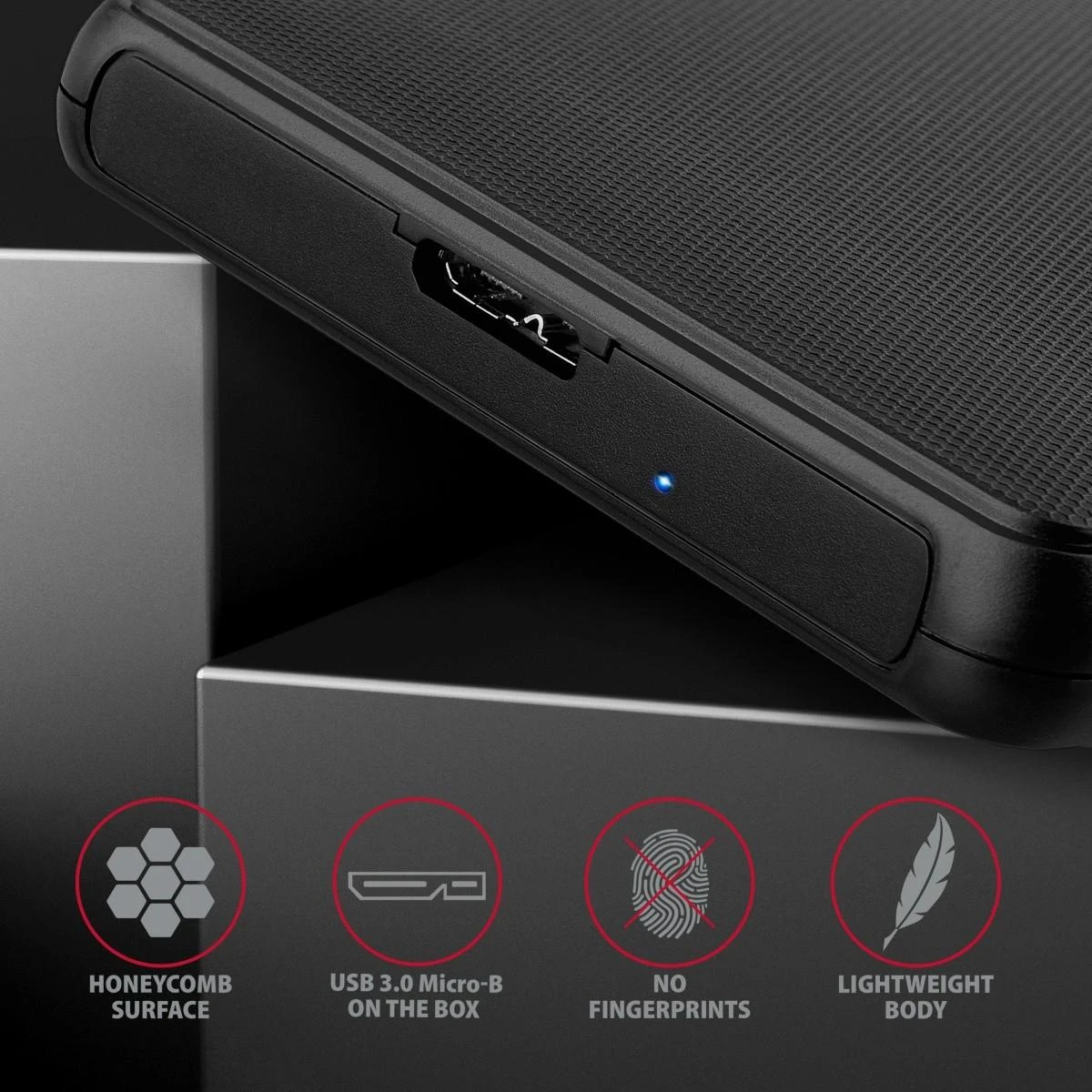 AXAGON Screwless USB 3.2 Gen 1 – SATA 6G išorinė dėžutė, skirta 2,5" SSD / HDD | EE25-SL