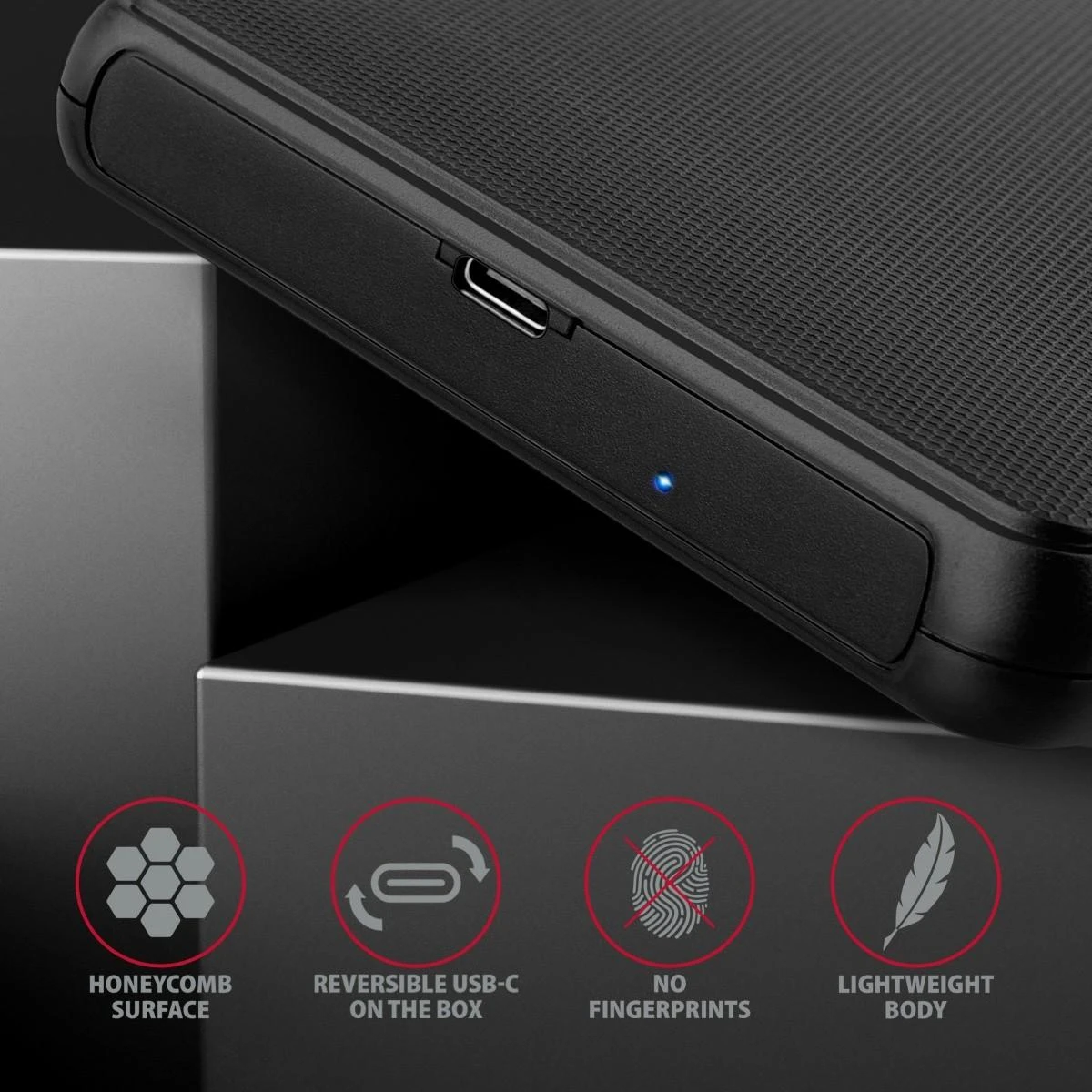AXAGON Screwless USB 3.2 Gen 1 – SATA 6G išorinė dėžutė, skirta 2,5" SSD / HDD | EE25-SLC