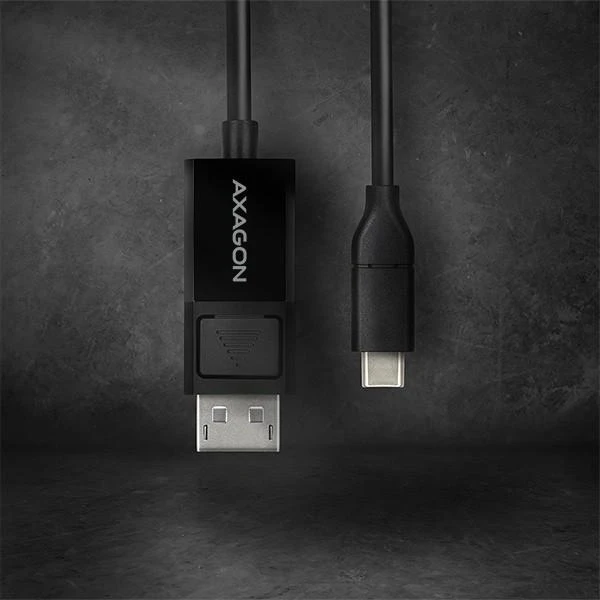 AXAGON Aktyvus kabelis | USB-C prie DisplayPort | 1,8 m