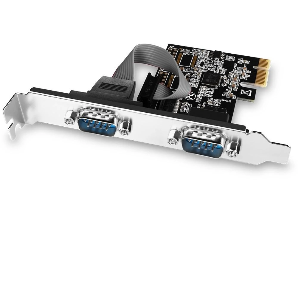 AXAGON PCI-Express kortele su dviem 250 kbps serijos jungtys | PCEA-S2N