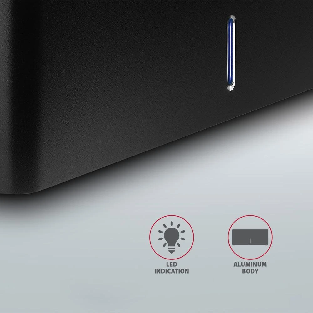 AXAGON | USB 3.0-1x SATA 6G HDD Dock Station, Juodas | ADSA-SN