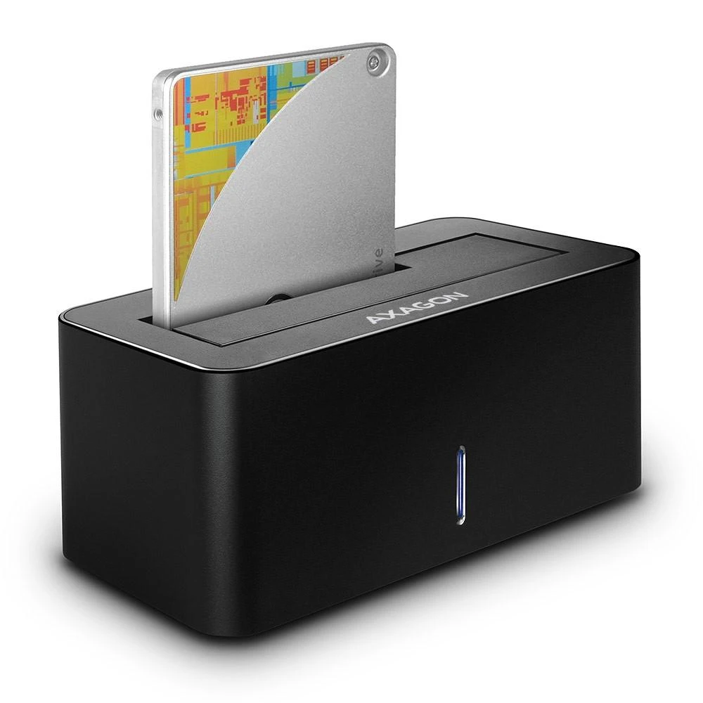 AXAGON | USB 3.0-1x SATA 6G HDD Dock Station, Juodas | ADSA-SN