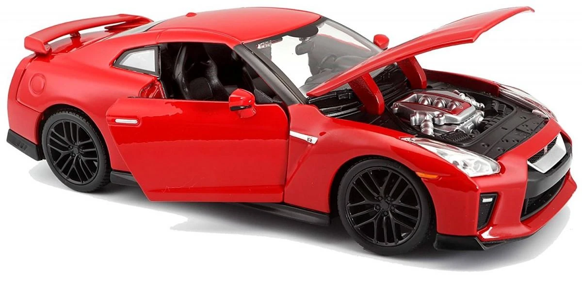 BBURAGO 1:24 automodelis Nissan GT-R, 18-21082 RD