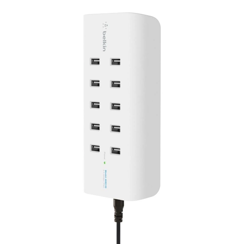 Belkin Rockstar 10 prievadų USB įkroviklis. stotis, 120W B2B139vf
