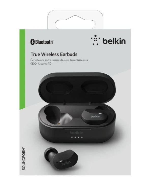 BELKIN SOUNDFORM TRUE WIRELESS Ausinės (Juodas)