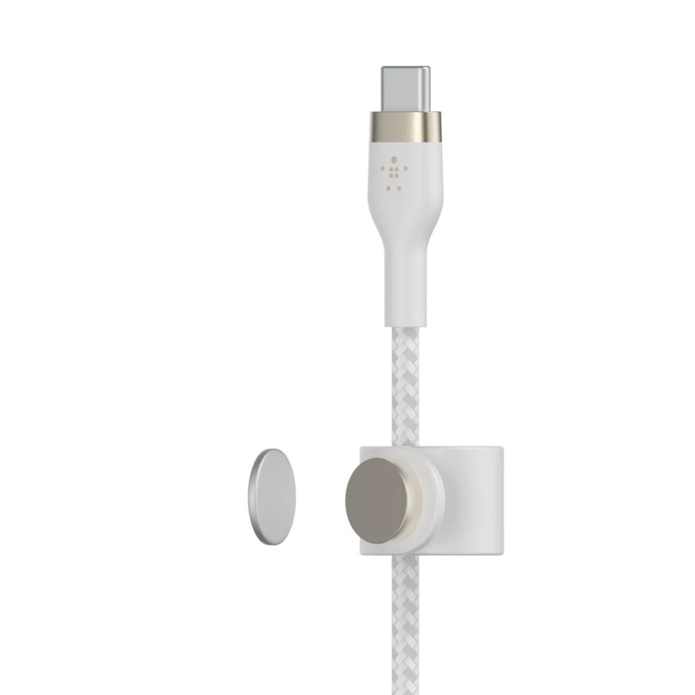 Belkin CAA011bt2MWH BOOST CHARGE™ USB-C, skirtas LTG silikoniniam pinimui, 2m balta