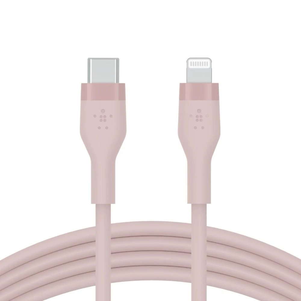 „Belkin“ USB-C USB laidas – žaibiškas 2 m rožinis (CAA009BT2MPK)