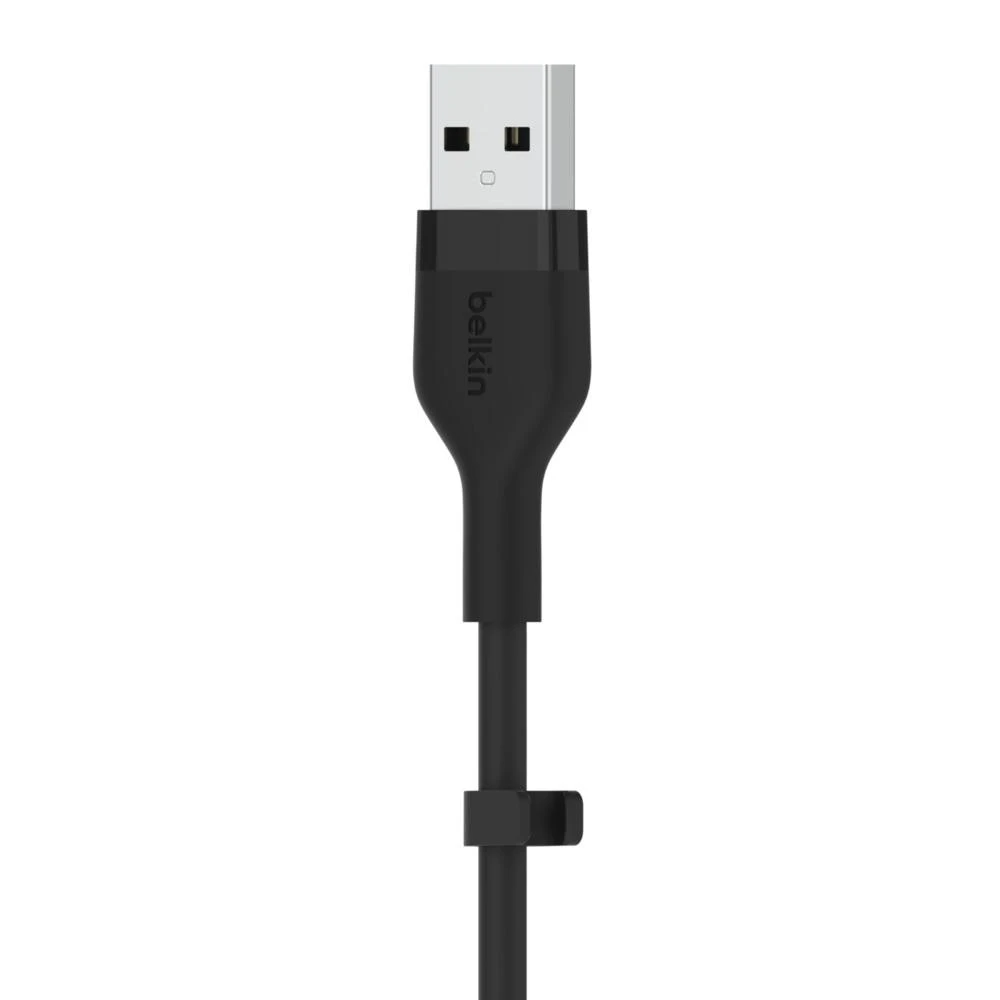 Belkin Flex Lightning/USB-A 1m MFI sertifikatas, juodas CAA008bt1MBK