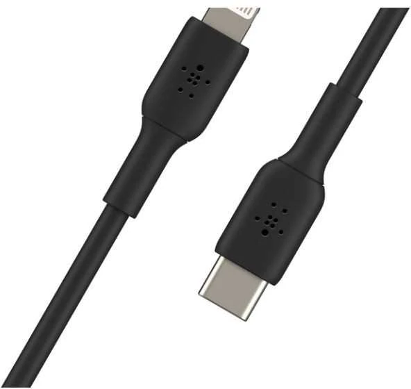 USB-C Į Lightning Kabelis - Belkin 1 m Juodas