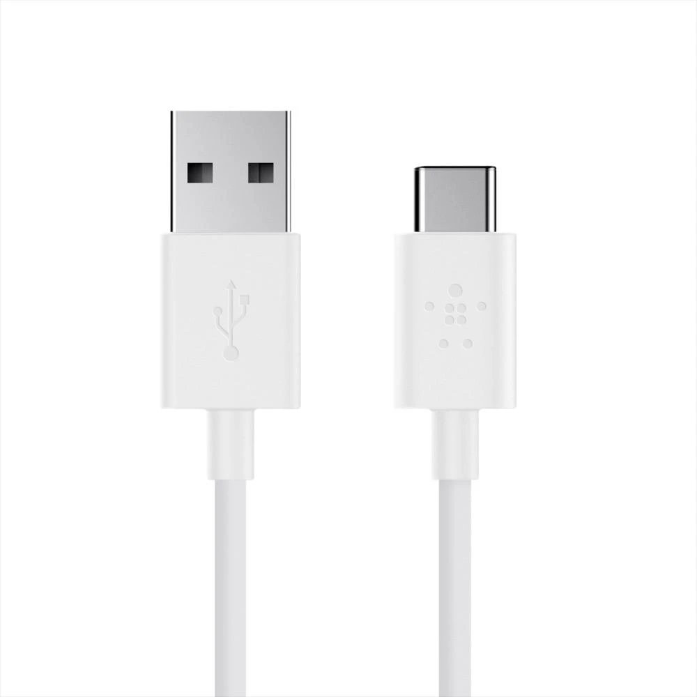 BELKIN BOOST CHARGE USB-A TO USB-C CABLE, 2M, Baltas