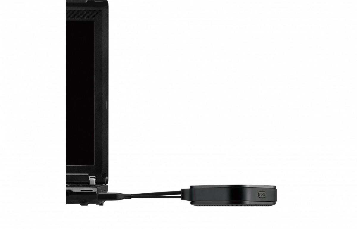 Projektorius BenQ InstaShow WDC10 EU/UAE/JP wireless video/audio extender, c:Juodas