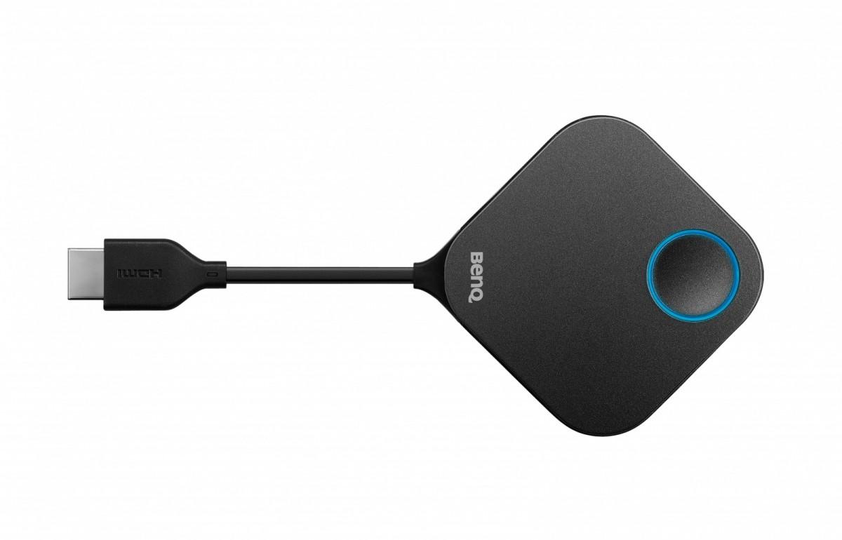 Projektorius BenQ InstaShow WDC10 EU/UAE/JP wireless video/audio extender, c:Juodas