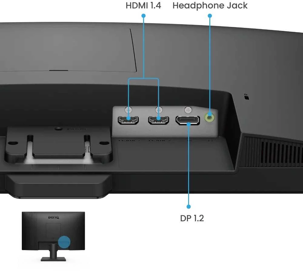 Monitorius BenQ GW2490, 24", 1920 x 1080, 100 Hz, 5 ms, 250 cd/m²