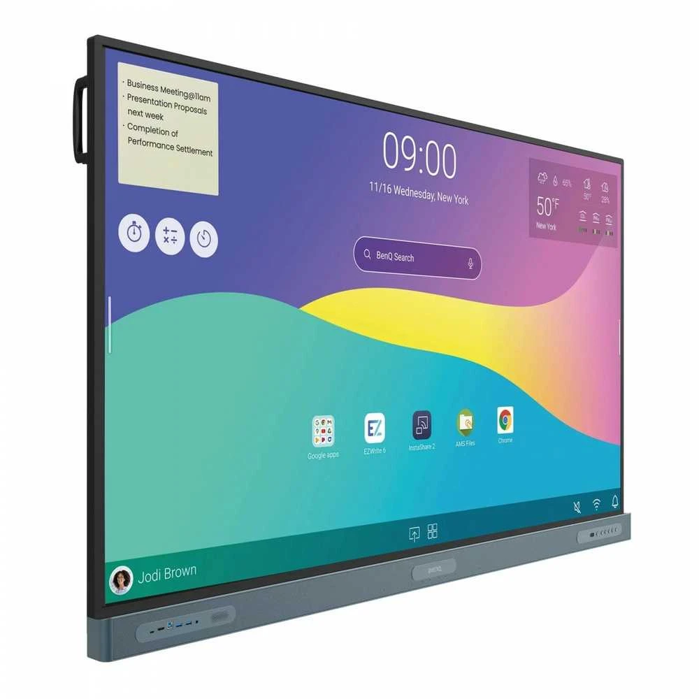 Monitorius BenQ RP7504 190,5 CM (75 COLIŲ) PROAV B2B – 3840X2160 450 CD/M2 1.200:1 8 MS