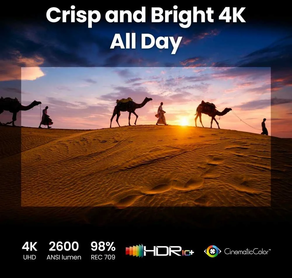 BENQ GP520 2600ANSI LED 4K DLP PORTABLE Projektorius