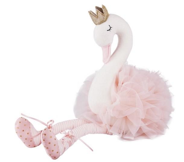 Beppe Pliušinis žaislas - gulbė TouTou, 42 cm aprašymas - Prekės nuotrauka