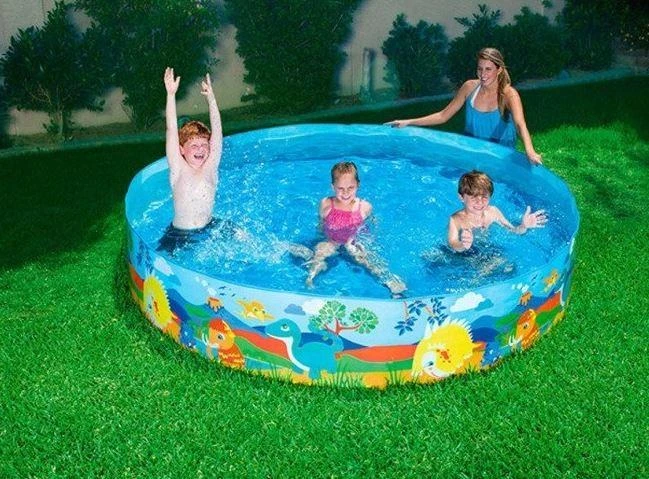 BESTWAY baseinas Dinosaur Fill'N Fun 2,44mx A46cm, 55001
