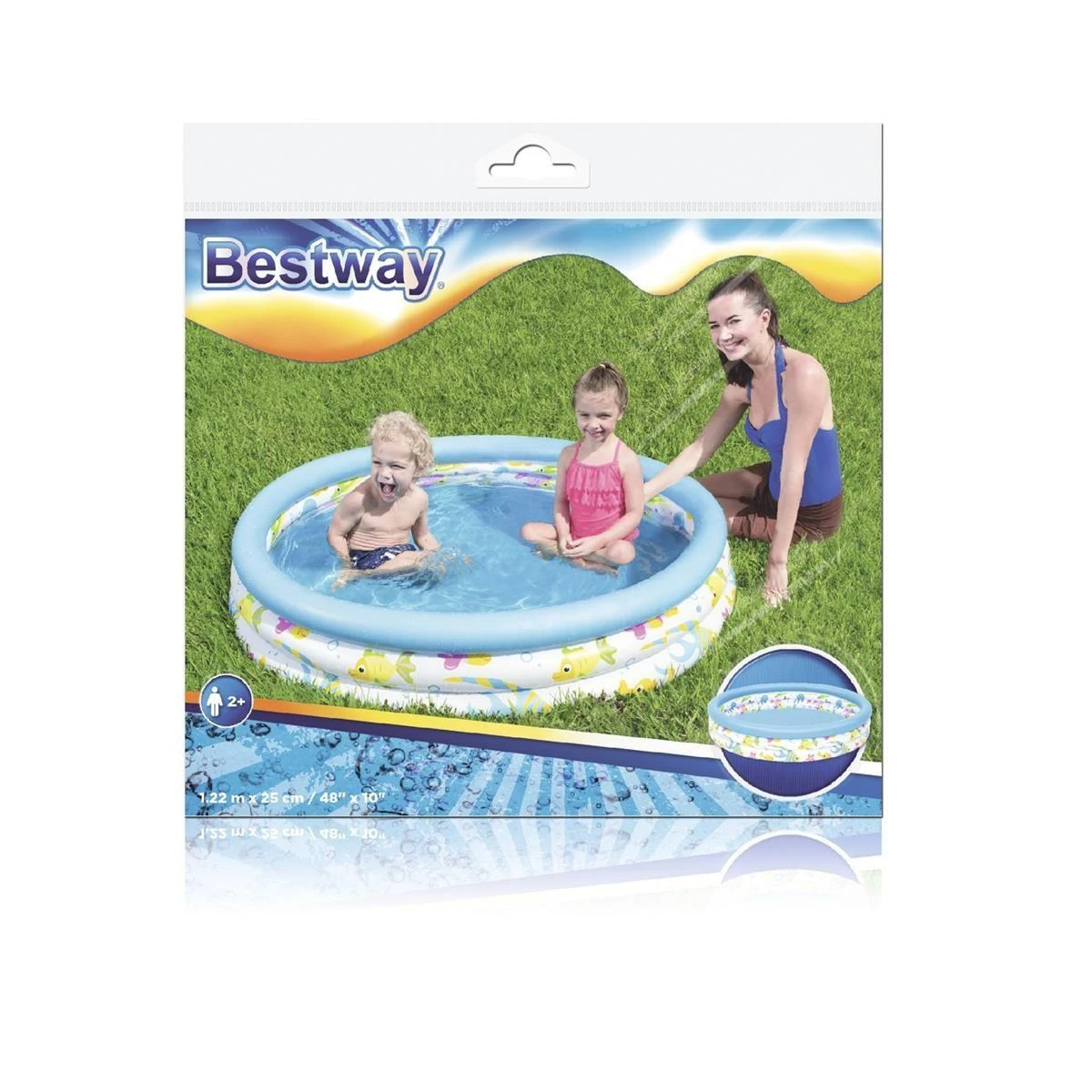 Bestway 51009 vaikiškas žaidimų baseinas