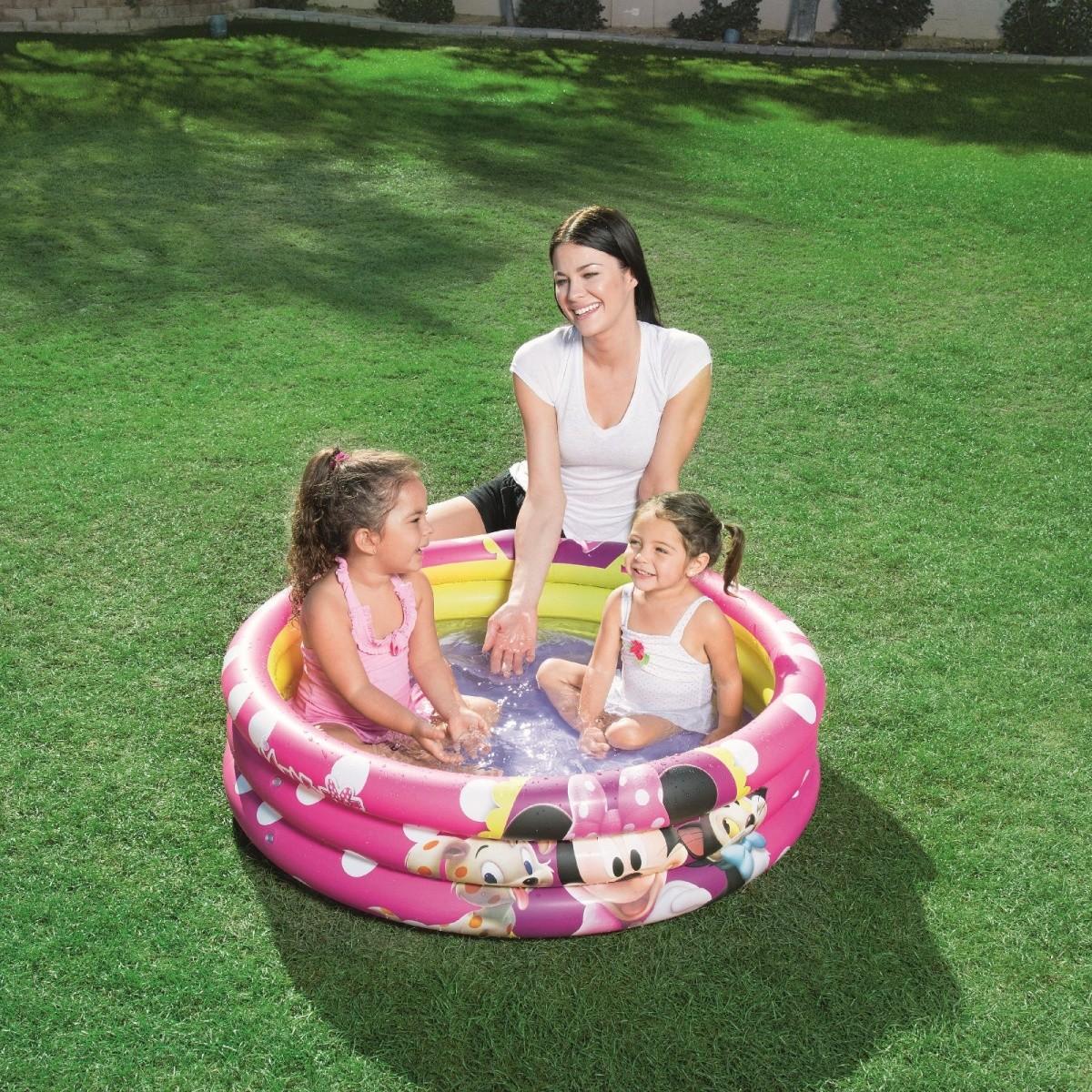 Bestway pripučiamas baseinas Minnie 102 x 25 cm
