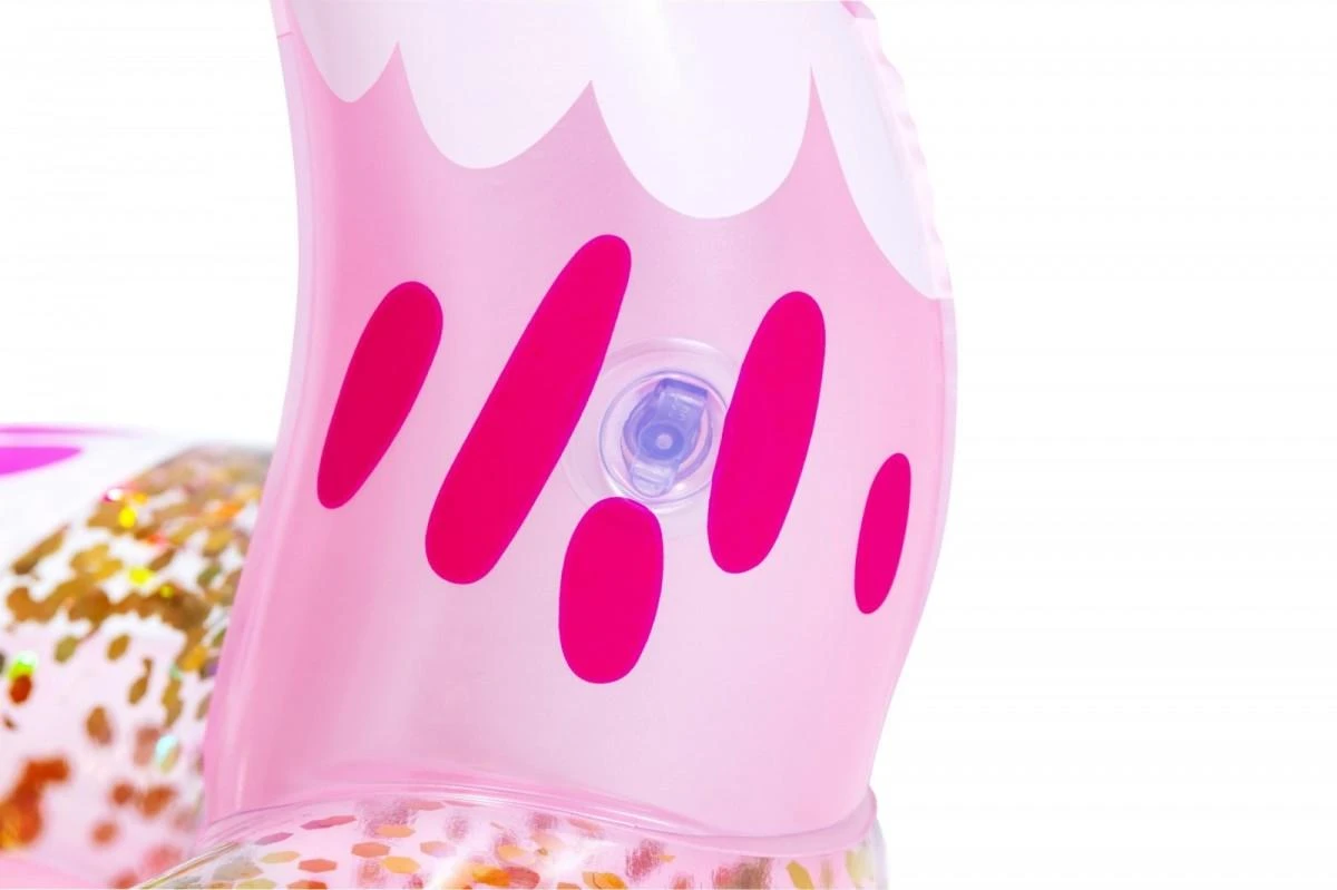 „Bestway“ plaukimo žiedo gulbės blizgučiai 61cm