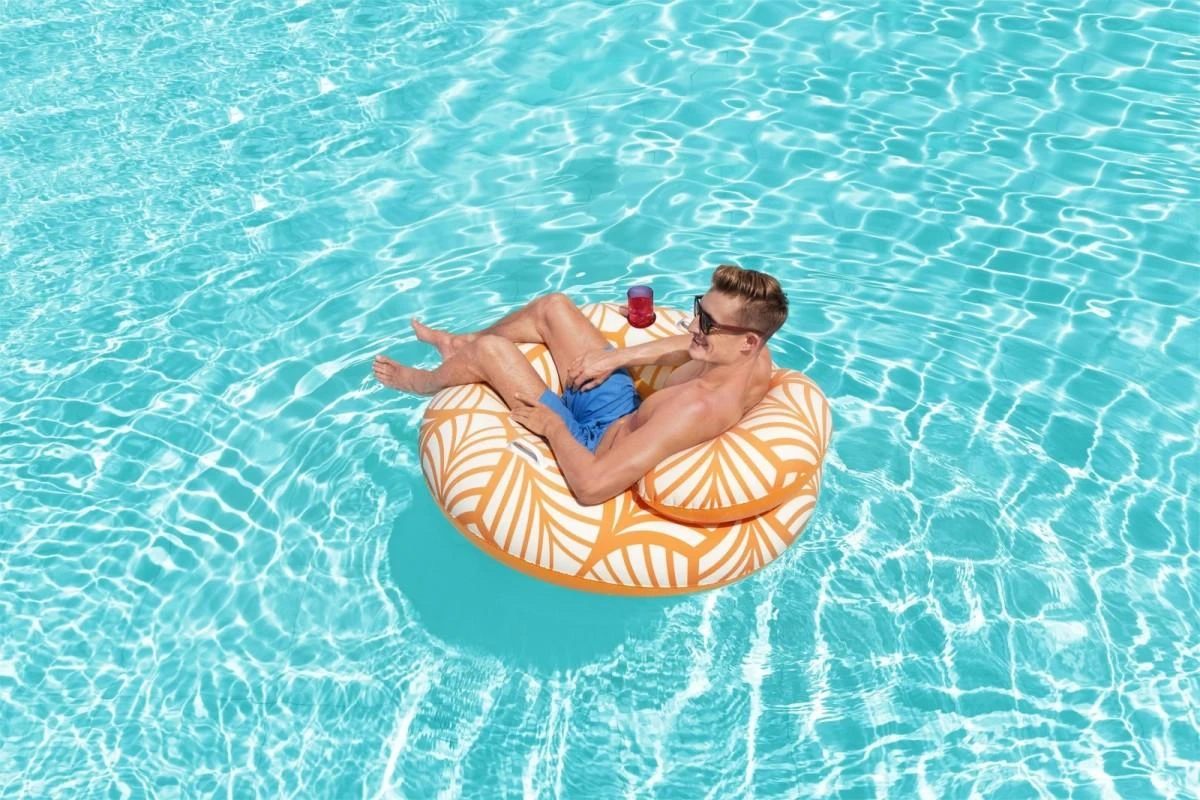 Plaukimo ratas Bestway Comfort Plush, 118 cm