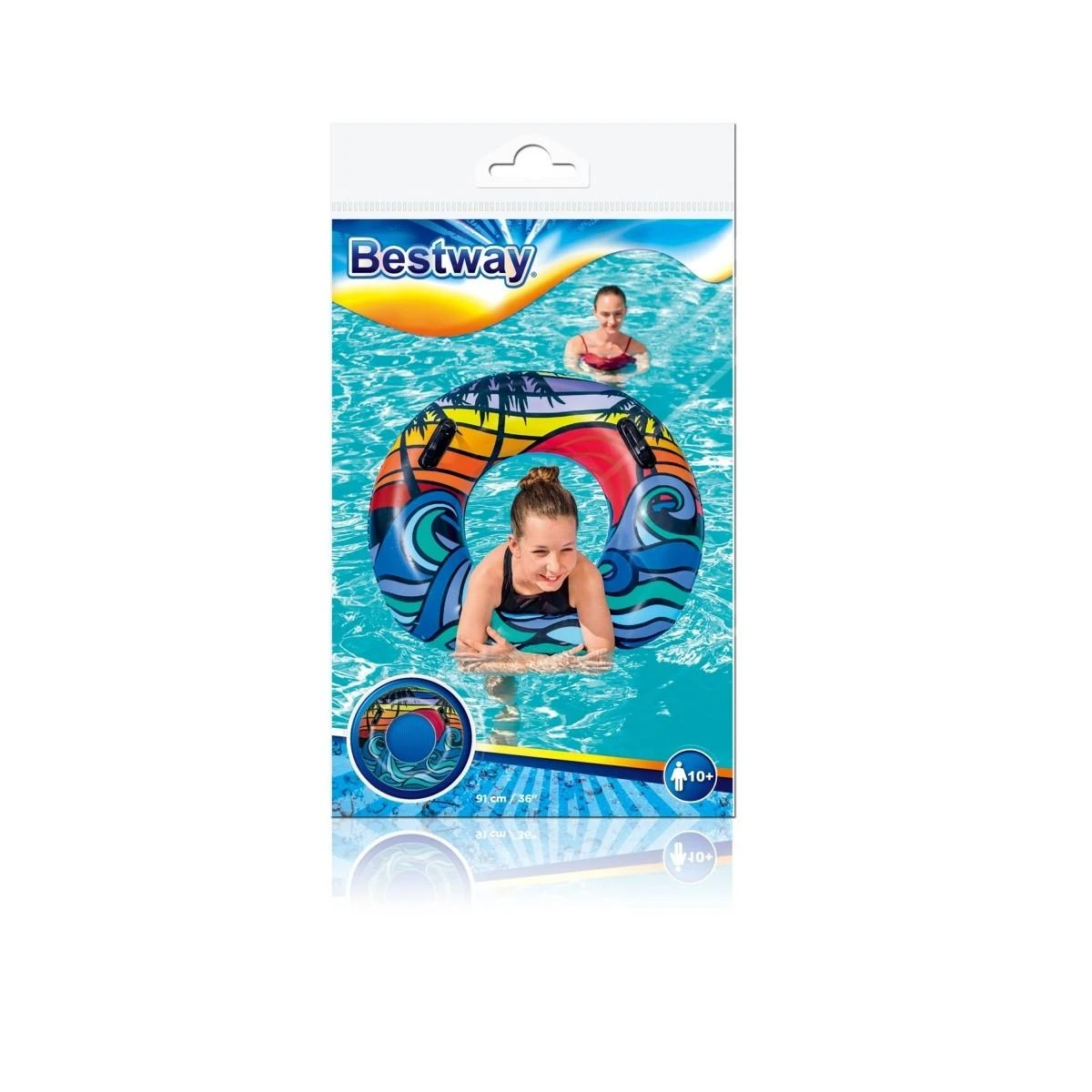 Pripučiamas plaukimo vamzdis Bestway Coastal Castaway