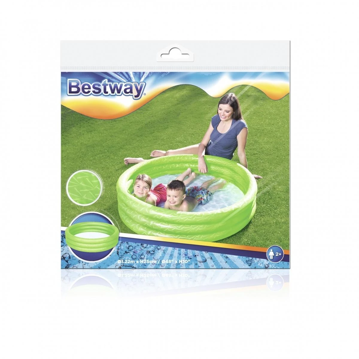 BESTWAY baseinas (skersmuo 122cm), 51025B